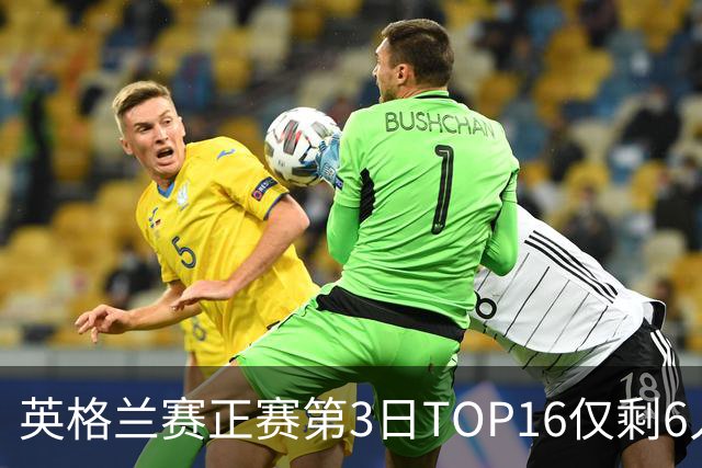 英格兰赛正赛第3日TOP16仅剩6人 墨菲卡特出局